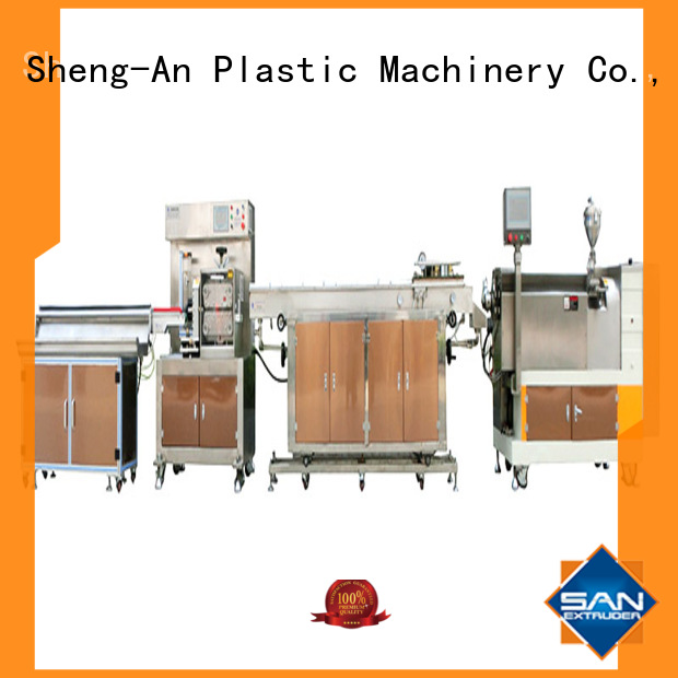 SAN desktop plastic extruder manufacturer for workshop