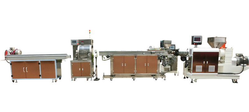 Double-layer/three-layer light-proof infusion tube extrusion line