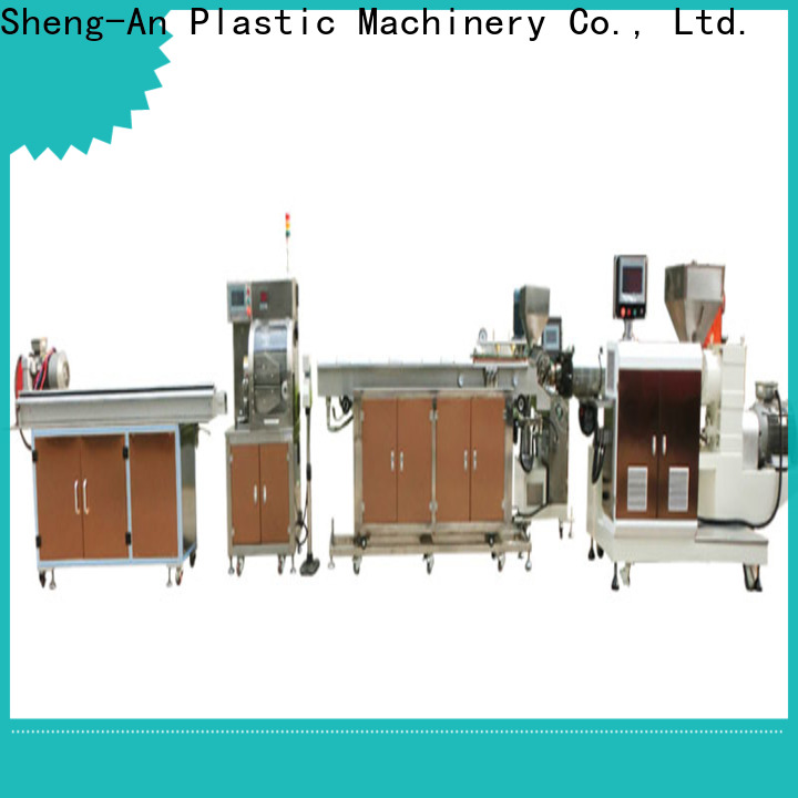 SAN conical twin screw extruder with good price for industry