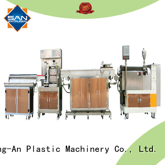 SAN desktop plastic extruder directly sale for factory