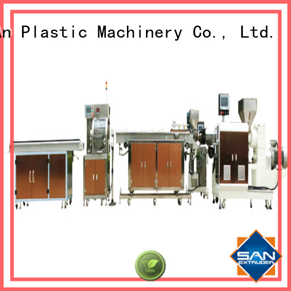 SAN twin screw extruder factory price for workshop