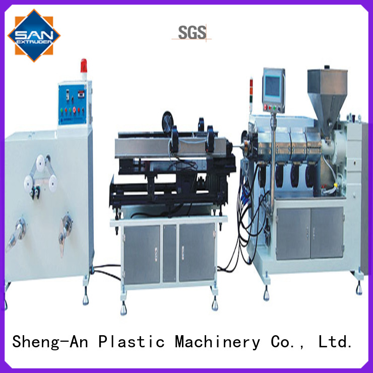 SAN cutting single screw extruder machine supplier for respirator tube