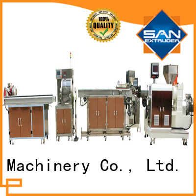 SAN multifunction conical twin screw extruder with good price for industry