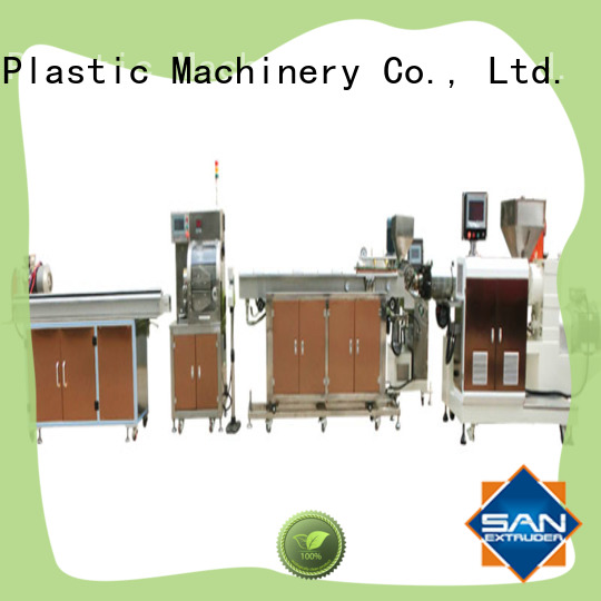 SAN stable conical twin screw extruder factory for valve tube