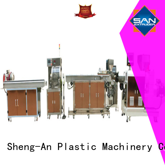SAN conical twin screw extruder inquire now for factory
