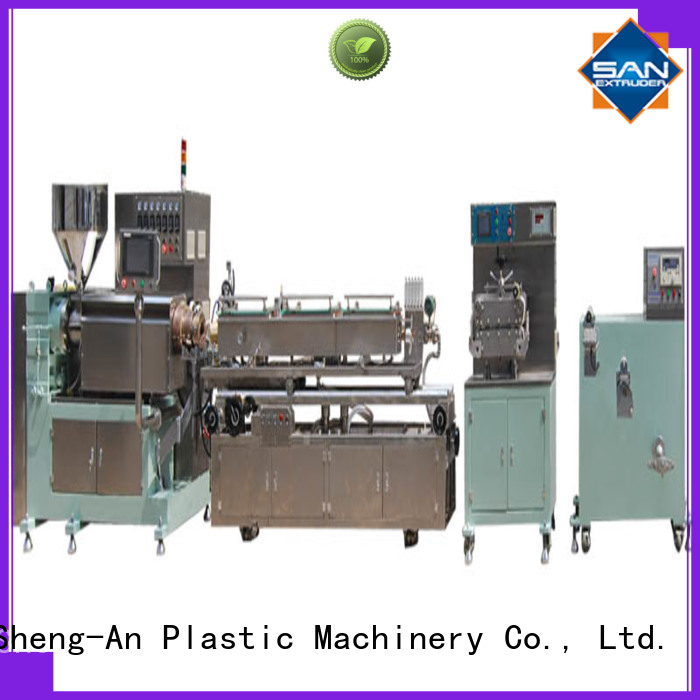 SAN mini plastic extruder factory price for workshop