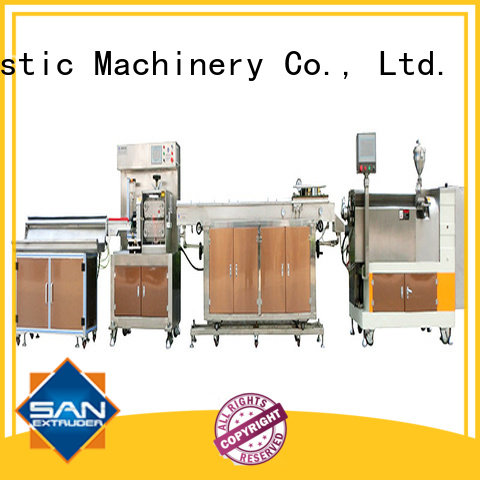 SAN desktop plastic extruder customized for valve tube