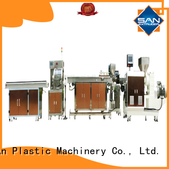 SAN cutting screw extruder supplier for workshop