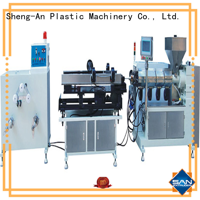 SAN Corrugated pipe extrusion line supplier for respirator tube