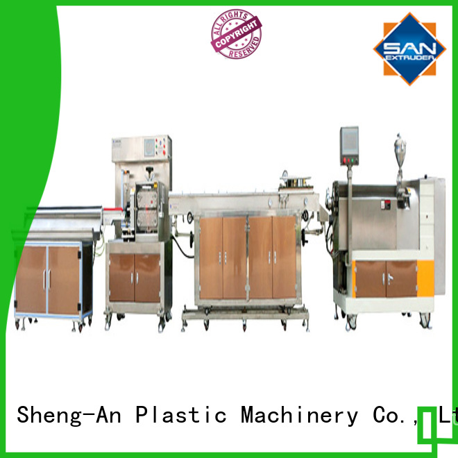 SAN desktop plastic extruder manufacturer for factory