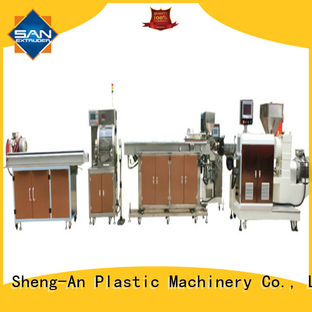 SAN conical twin screw extruder design for industry