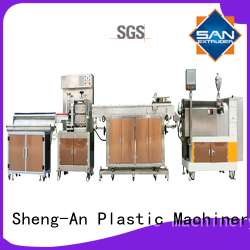 SAN corrosion resistance desktop plastic extruder directly sale for factory