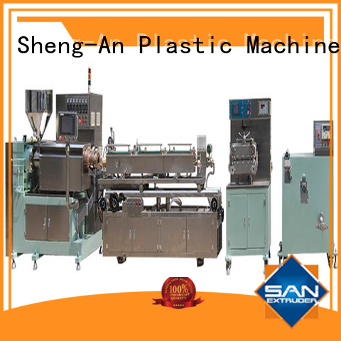 SAN precise mini plastic extruder supplier for manufacture