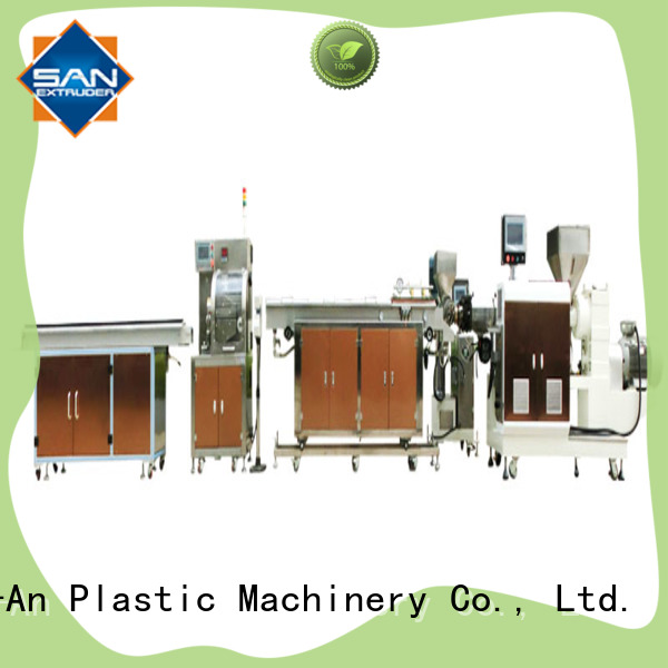 SAN screw extruder supplier for production line