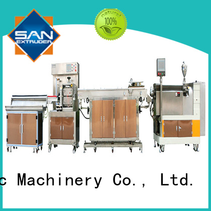 SAN desktop plastic extruder manufacturer for workshop