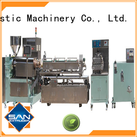 SAN mini plastic extruder supplier for production line