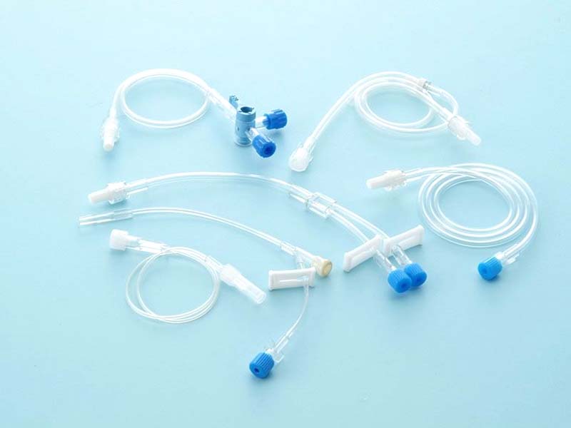 SAN nasal oxygen tube extruder design for infusion tube