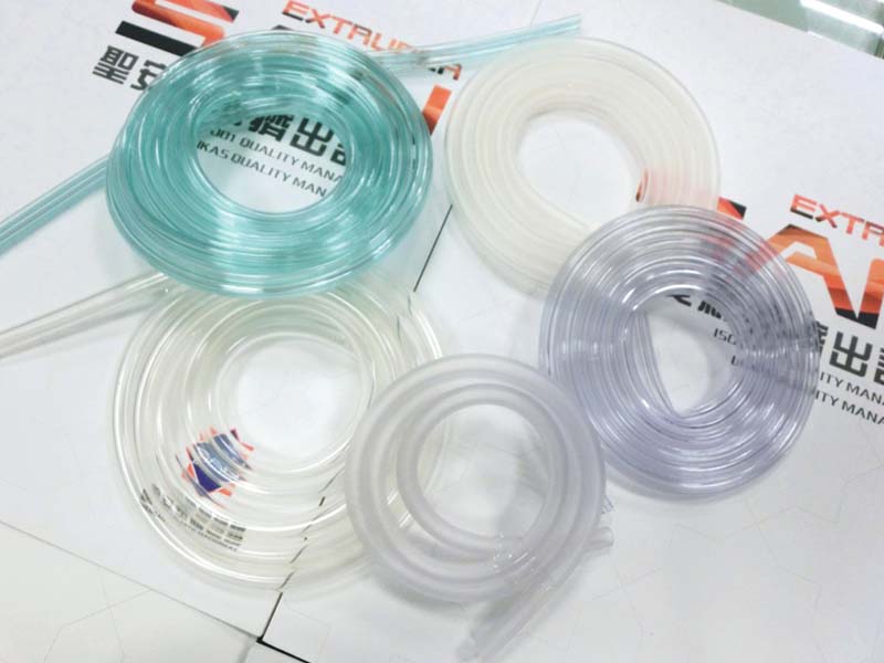 SAN nasal oxygen tube extruder design for infusion tube