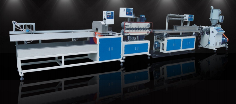 PC、PMMA、PS、ABS、PVC Hard tube extrusion line