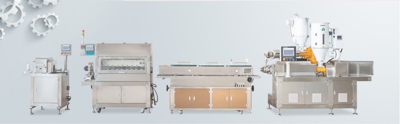 Two-color PETG,CA infusion Tube Extrusion Line