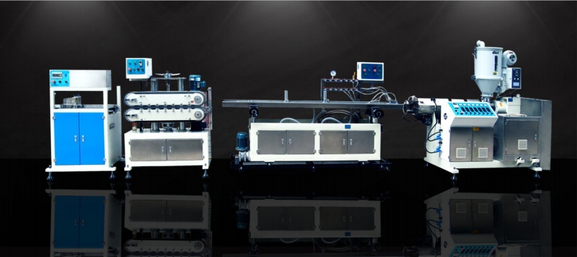 Tube, Lamp-chimney & Profiles Extrusion Machine Series